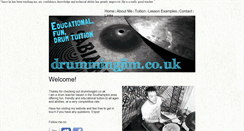 Desktop Screenshot of drummingjim.co.uk